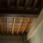 Wooden ceiling, after restoration