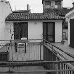 Vista dell'ingresso al giardino pensile