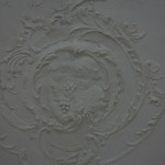 Detail stucco decoration, double room cieiling