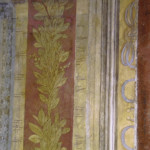 Detail, ceiling of fireplace room