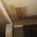 Celing of the fireplace room