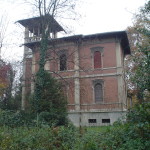 Prospetto nord prima del restauro